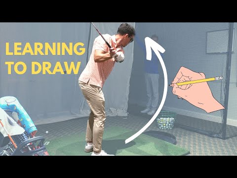 The BEST golf lesson I have ever taken - learning to hit a draw