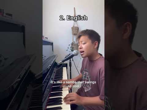 Girl from Ipanema in 4 languages