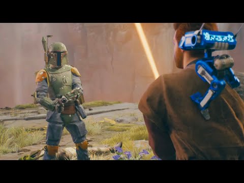 Cal Kestis Meets Boba Fett Scene - Star Wars Jedi: Survivor (4K 60FPS)