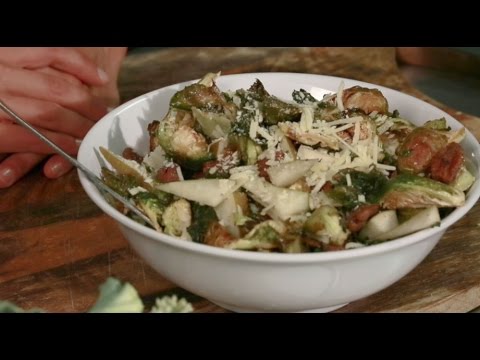 Divine Cafe Recipe: Roasted Brussels sprouts with candied pecans and pears