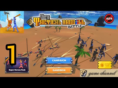 very tactical ragdoll battle gameplay | l game channel | android & ios - YouTube