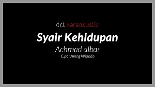Download lagu ACHMAD ALBAR - SYAIR KEHIDUPAN - AKUSTIK KARAOKE COVER mp3