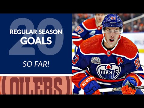 Ryan Nugent-Hopkins' First 20 Goals of 22/23 NHL Regular Season