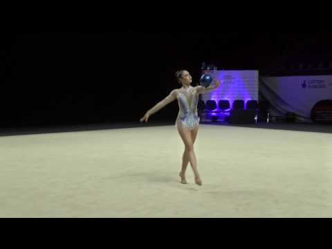 Alida Bogdanova - Gold - Junior Ball - Rhythmic Gymnastics 2017
