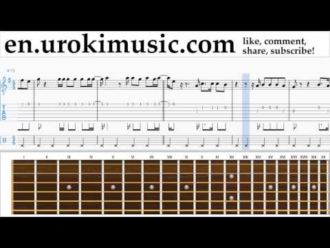 Guitar lessons Lana Del Rey - 13 Beaches Sheet Music Tutorial um-i352