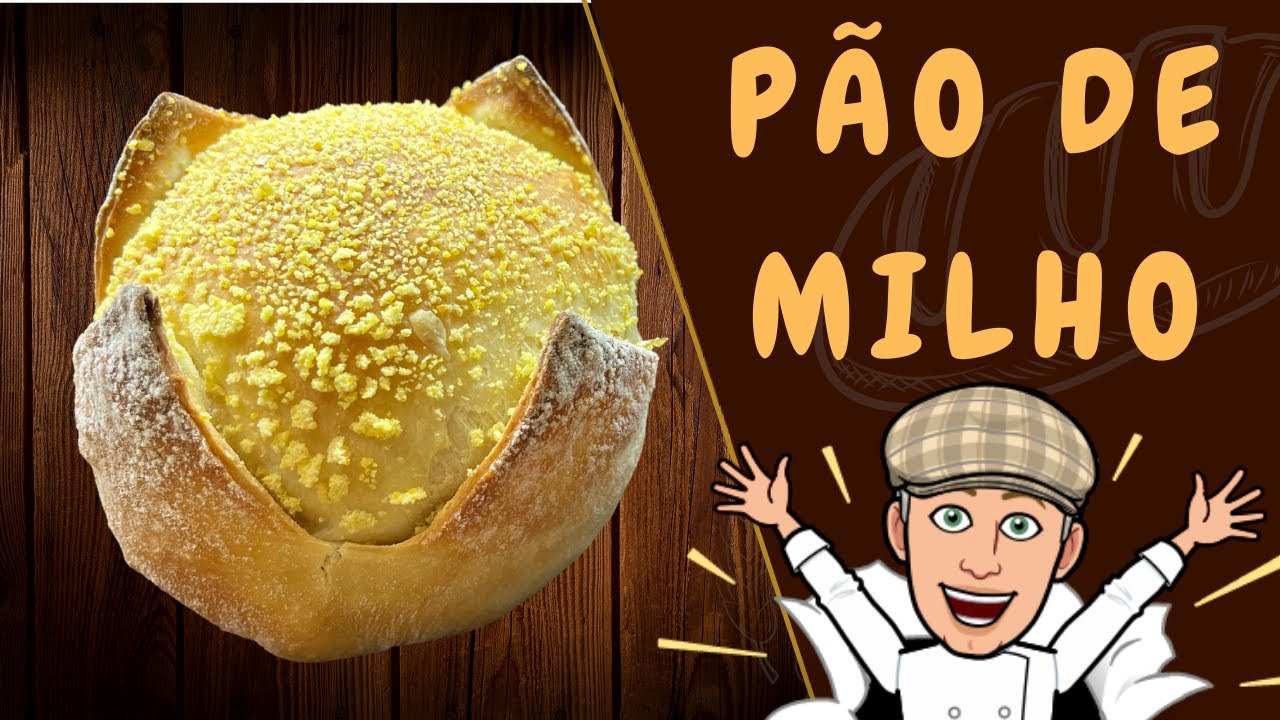 Pão de Milho !!! Leve e Macio !!! Com uma modelagem surpreendente !!!