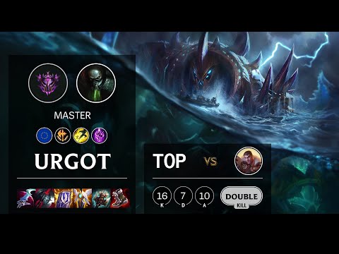 Urgot Top vs Jayce - EUW Master Patch 11.18