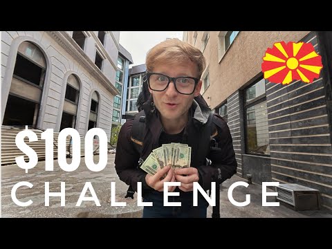 $100 Budget Challenge | Macedonia | Part 1