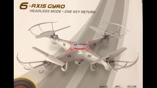 X 5C-1 drone camera footage