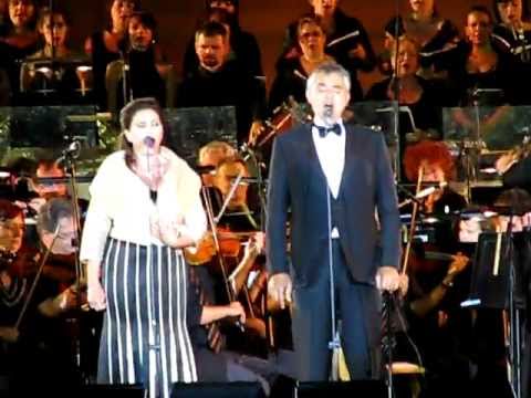 Andrea Bocelli at Masada
