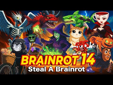 Smirkzy - Brainrot Anime Opening Song Pt. 14 (Official MV) ft New SPOOKY Steal a Brainrot Characters