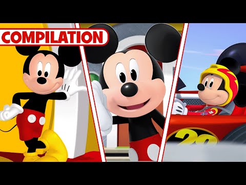 Every Disney Jr. Mickey Mouse Theme Song | Clubhouse, Funhouse, Roadster Racers | @disneyjr​