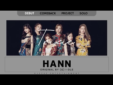 [DEBUT] (G)I-DLE (여자)아이들) - Capa de 'HANN' por UNIT TRIXIE