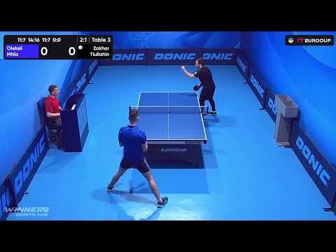 11:10 Oleksii Mitla - Zakhar Tiuliahin 19.07.2023 TT Euro.Cup Ukraine Master. Table 3