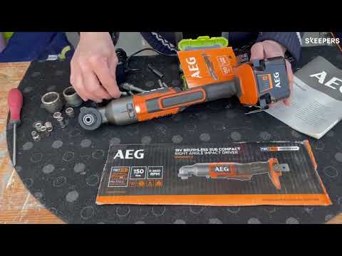 Visseuse à chocs à angle droit 18V SUBCOMPACT - Solo - BSS18SRABL-0 AEG Powertools