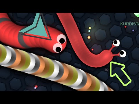 Legendary Hunter Snake Becomes Almost Unstoppable - Epic Slither.io Gameplay