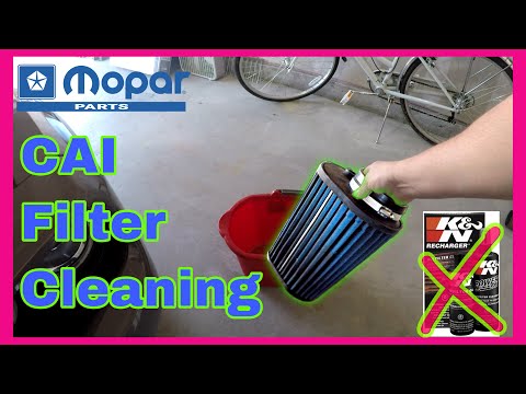 How To Clean Your MOPAR CAI Air Filter