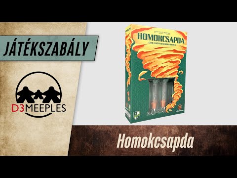 JÁTÉKSZABÁLY: HOMOKCSAPDA - d3meeples