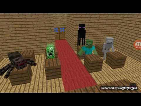 Monster School - Racing Pig - Parkur Jumps - Shark Hunting - Boxing - Swimming - Minecraft Animation