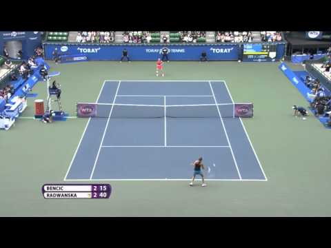 Agnieszka Radwanska 2015 Toray Pan Pacific Open Semifinal Hot Shot