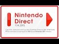 NINTENDO DIRECT - 1/14/15 Livestream Reactions.