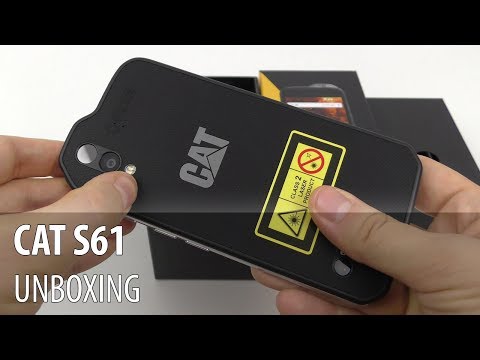 CAT S61 Unboxing (Rugged Phone With Thermal Camera, Air Pollution Detection)