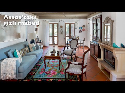 Assos Kayalar Köyü'nden eklektik bir ev