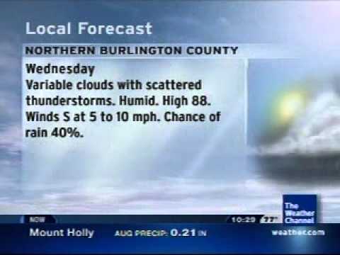 Local Forecast 8/3/10 10:28pm