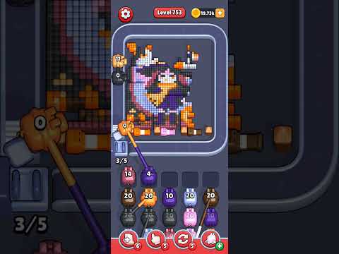 Pixel Flow Level 753 Walkthrough