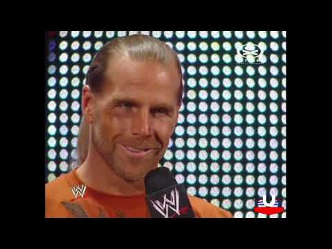 WWE Raw 14.07.2008: Chris Jericho vs. Paul London | Y2J i Shawn Michaels segment - PL