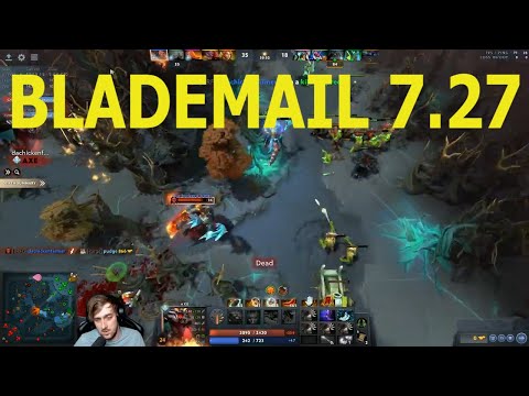 Purge blademail reaction - Dota 2 Patch 7.27