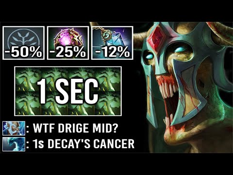 1 SEC DECAY DIRGE MID IS BACK! Most Cancer Non-Stop Skill Cast 200 IQ Wind Waker Build's Imba Dota 2
