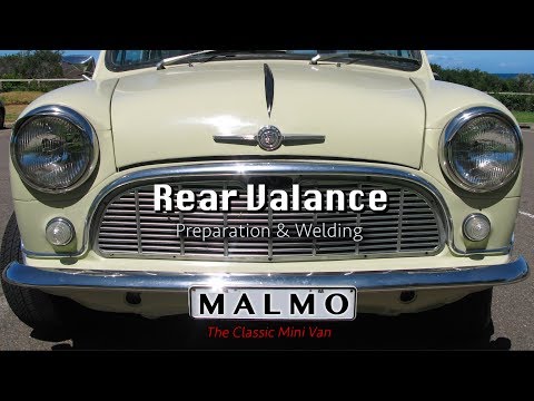 EP12 Classic MIni Rear Valance Replacement | Classic Mini Van Restoration | A Rusty Journey