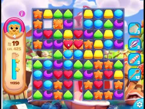 Cookie Jam Blast Level 425 - NO BOOSTERS 🍪 | SKILLGAMING ✔️