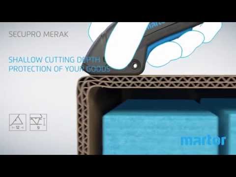 Safety knife MARTOR SECUPRO MERAK product video GB