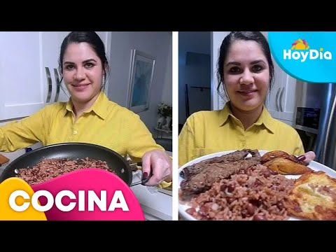Receta de arroz de gallo pinto | Hoy Día | Telemundo