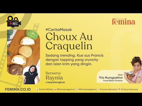 Demo Masak Choux Au Craquelin 