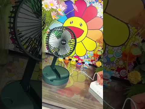 Portable Mini Fan, Power Source: USB Rechargeable video by Shiv Enterprises