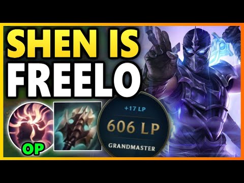 THIS IS WHY PRESENCE OF MIND IS GETTING NERFED! S9 Shen Top Gameplay | Unranked to Challenger EP 59