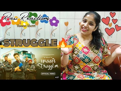 Reaction on Baharle Struggler - Official Video | R Nait | Punjabi Song 2023 by Raw Reactions