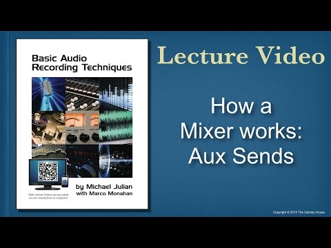 How a Mixer works: Aux Sends
