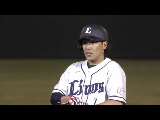 4回表 ライオンズ脇谷 勝ち越しタイムリー!! 粘投する先発・岸に大きな援護点!! 2014/5/9 H-L