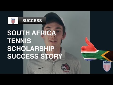 South Africa Tennis Scholarship Success Story