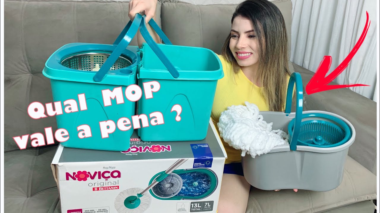 ADEUS PANO DE CHÃO - QUAL MOP É MELHOR | #PALOMASOARES