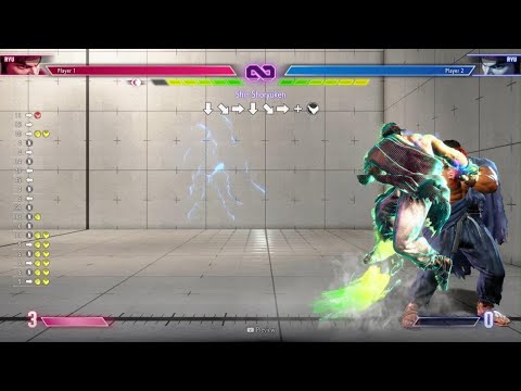 Street Fighter 6 Ryu Autoshimmy conversion SF6 21HITS combo