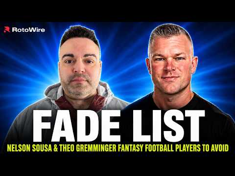 Thumbnail for 8 Fantasy Football FADES & Must Draft Targets with Nelson Sousa