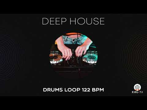 Deep house drums Loop - 122 BPM