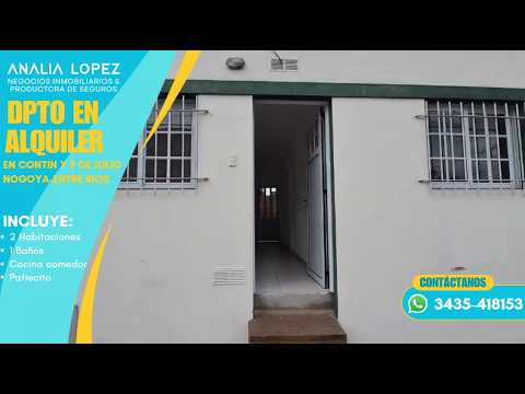 CASA EN ALQUILER UBICADA EN CONTIN Y 9 DE JULIO- NOGOYA-ENTRE RIOS