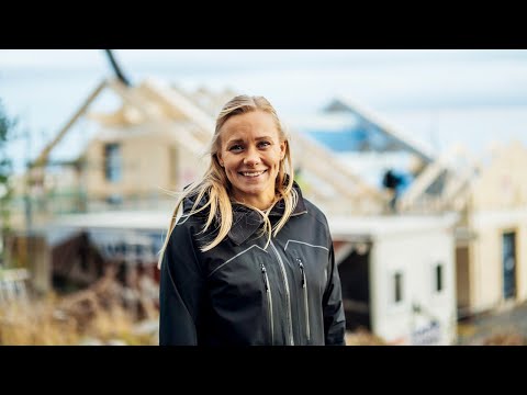 Frida Hansdotters bygger med Bra Hus på Idre Himmelfjäll, Del 2 stomresningen