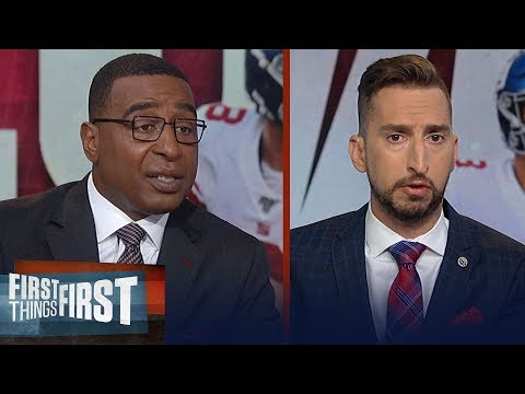 Daniel Jones debut with the Giants was very impressive — Cris Carter | NFL | FIRST THINGS FIRST